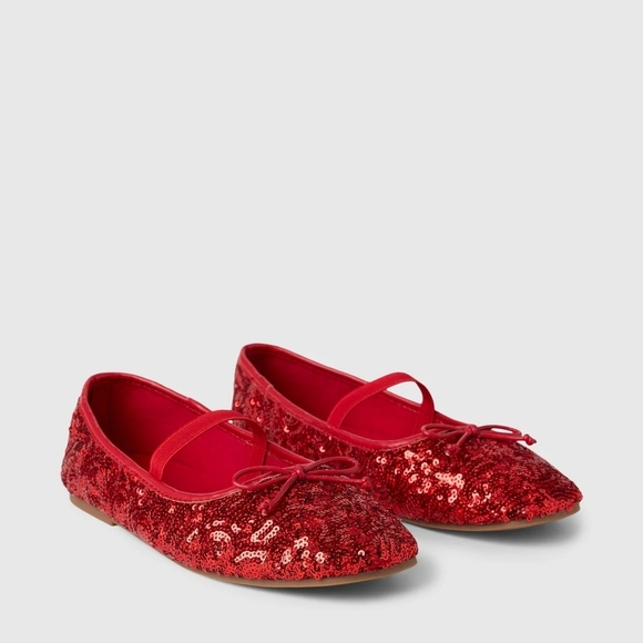 GAP Shoes Red Sequin Kids Ballet Flats Poshmark — free download